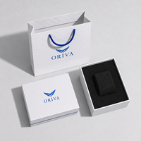 Boîte d'emballage de montre intelligente de luxe personnalisée, boîte cadeau en carton rigide avec insert en éponge et sac de transport