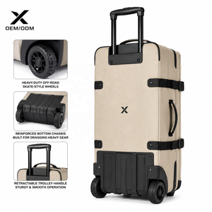 X Sports City OEM/ODM Heavy Duty Diving Roller Bag Waterproof Polyester Zipper Closure Scuba Gear Travel <b>Trolley</b> Duffel Wheels - Product Image 3