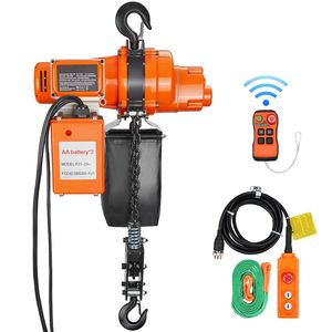 Polipasto Eléctrico Monofásico de 120V, Capacidad de Carga de 2200 Libras, Velocidad de 6.9 Pies/min, Altura de Elevación de 20 Pies, Cadena para Grúa Aérea de 328 Pies - Product Image 6