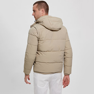 Chaquetas Acolchadas Impermeables para Hombre, al por Mayor, con Recubrimiento, Formales, Lisas, de Alta Calidad, para Invierno, Unisex, con Logotipo Frontal - Product Image 2