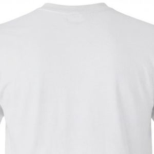 T-shirt blanc sérigraphié Sigma Gamma Rho, bleu roi et or, motif 1922, manches courtes, col rond, décontracté, pour sororité - Product Image 3