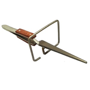 SUNTOOLS/STIPL Petite pince à souder droite en acier, outil de préhension pour bijoux, modèle 585(I), formes irrégulières - Product Image 1