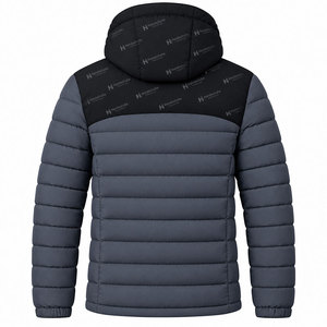 Nueva Chaqueta Acolchada con Logotipo Personalizado, Chaqueta de Plumón Gruesa para Exteriores, Chaqueta Acolchada de Forro Polar para Hombre - Product Image 2