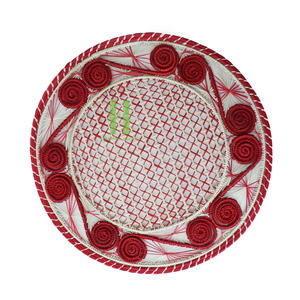 Premium New Design Eco-Friendly Bohemian Style Seagrass Charger <b>Plate</b> <b>Mats</b> Pads 35cm Diameter Home Decoration Wholesale Vietnam - Product Image 6