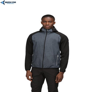 Chaqueta Soft Shell Unisex OEM ODM con Bolsillo Frontal, Ecológica, Resistente al Viento, Transpirable, con Capucha, para Senderismo, Esquí y Actividades al Aire Libre en Invierno - Product Image 3