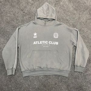 Sweat-shirt à capuche unisexe en coton 100% lourd, coupe ample, tricoté, avec poche, impression personnalisée - Product Image 1