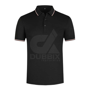 เสื้อโปโลผู้ชายไซส์ใหญ่ เสื้อยืดโปโลผู้ชาย ผ้าฝ้าย 100% ปรับแต่งได้ พิมพ์ลายสติกเกอร์พร้อมโลโก้สีสันสดใส เสื้อยืดคอกลม - Product Image 1