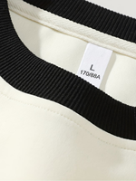 T-shirt à manches courtes pour homme, nouvelle tendance printemps-automne, élégant, couche de base, 100 % coton, style hip-hop, respirant, écologique, coupe ample