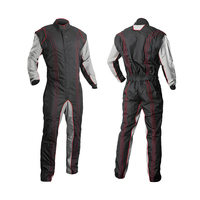 Combinaison de course automobile de qualité supérieure, combinaison de pilote, combinaison de karting, tailles jeunes et adultes, uniformes de karting une pièce pour hommes