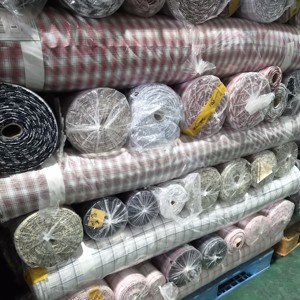 ผ้าป๊อปลินลายสก็อต ขนาด 58/60 นิ้ว ผ้าฝ้ายทอสำหรับใช้ในบ้าน น้ำหนักปานกลาง วัสดุสำเร็จรูป - Product Image 1
