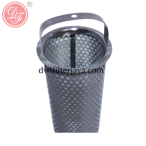 Paniers filtrants en acier inoxydable pour filtration de liquides, maille métallique perforée, forme de trou, composant essentiel du cœur de la pompe - Product Image 4