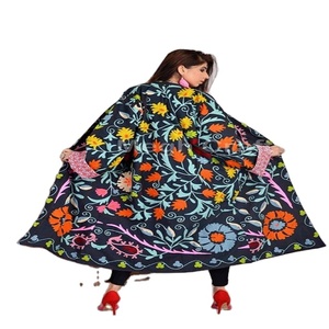 Chaqueta Kaftan de Mezclilla PU para Mujer, Marca Kanya Libas, Nueva Colección Primavera-Otoño-Invierno, Manga Larga, Estilo Casual, Talla Única - Product Image 1