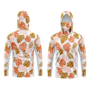 Sudadera con Capucha de Protección Solar UPF 50+ para Hombre, Manga Larga, SPF, para Pesca, Senderismo, Correr, Secado Rápido, Ligera, con Orificio para el Pulgar - Product Image 3