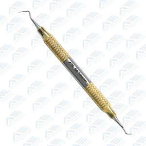 Instrumentos periodontales dentales veterinarios de calidad superior de doble extremo Gracey Curette eje coloreado Ce equipos dentales - Product Image 2