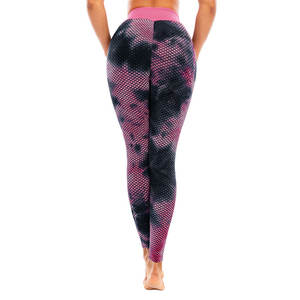 Leggings de sport noirs taille haute pour femmes, pantalons de yoga respirants avec fermeture élastique à la taille, en satin AND1 - Product Image 6