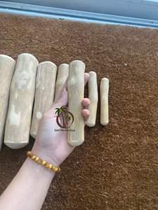 Juguete Masticable de Madera de Café Natural para Perros, Juguete Duradero para la Dentición para Perros Medianos - Product Image 6