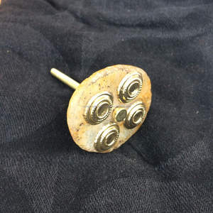 Poignées de meubles en agate géode de luxe bohème en gros, faites à la main, toucher réel, forme libre, pour articles décoratifs - Product Image 5