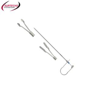 Spring Handle <b>Laparoscopic</b> Grasping Forceps Stainless Steel Surgical Tool CE Certified Reusable <b>Instrument</b> - Product Image 1