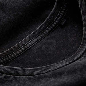Camiseta Casual para Hombre con Lavado Ácido, Suave, de Primera Calidad, Estilo Urbano, Transpirable, Corte Holgado - Product Image 5
