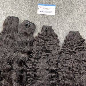 Extensiones de Cabello Humano Remy Vietnamita Rizado Birmano de Lujo, Colores de Moda, Cabello Virgen a Granel para Trenzas - Product Image 4