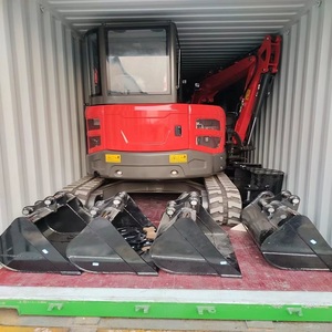 Mini-excavatrice haut de gamme de 3,5 tonnes, puissante et compacte, avec fonctionnement hydraulique fluide pour la construction et l'aménagement paysager - Product Image 1