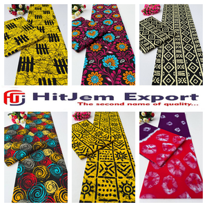 Tela de Algodón 100% con Estampado Africano Ankara, Personalizada y de Primera Calidad, Producción de Ropa, Proveedor Textil Mayorista OEM - Product Image 3