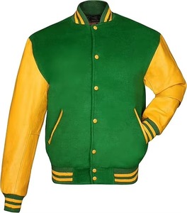 Custom logos <b>Letter</b> <b>Man</b> Varsity <b>Jacket</b> Comfortable Woolen Bomber with Cotton Liner and Nylon Fill for Winter Season - Product Image 6