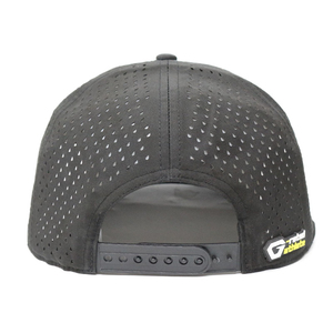 Customised Men 6-Panel Cotton Plain Low Profile Multi-Colour <b>Black</b> Trucker Hats - Product Image 5