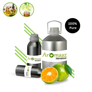 Aceite Esencial de Mandarina Verde Aromaaz International 100% Puro Prensado en Frío para Aromaterapia - Product Image 4