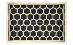 Bandeja para Servir Comida con Diseño Personalizado, para el Hogar, Restaurante, Bar, Hotel, Bodas, Artesanía, Monograma Personalizado, Decorativo, SAMI - Product Image 3