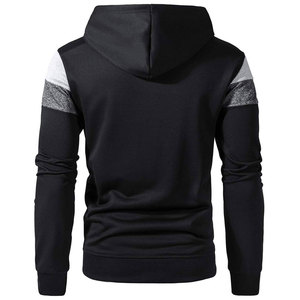 Sudadera con Capucha para Hombre, Talla Grande, Estilo Urbano, Invierno, Color Sólido, Logotipo Personalizado, 100% Algodón, Oferta, Deportiva - Product Image 3