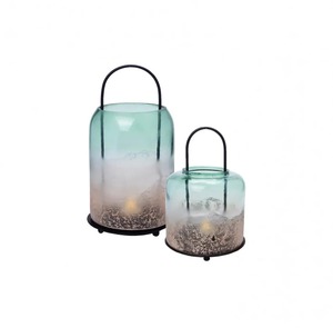 Ensemble de porte-bougies décoratifs en verre de qualité export pour la maison, le bureau, les mariages et les décorations festives, disponible au prix export. - Product Image 3
