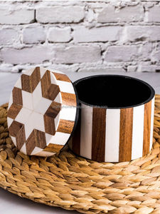 Bandeja de madera con incrustaciones de hueso blanco hecha a mano, bandeja de madera personalizada estilo Ángel para uso doméstico en Hotel, bandeja de almacenamiento de madera de alta calidad - Product Image 2