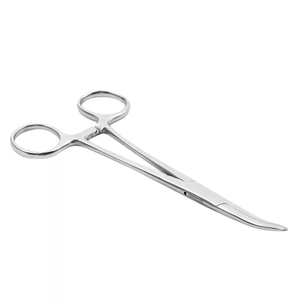 Pince à moustiques personnalisée avec logo doré, en acier inoxydable de haute qualité, vente en gros, porte-aiguille hémostatique, emballage optimal, meilleure pince à moustiques - Product Image 4
