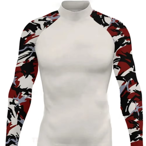 Vêtements de sport pour femmes en gros, rashguard MMA à manches longues, compression, fitness, design personnalisé - Product Image 1