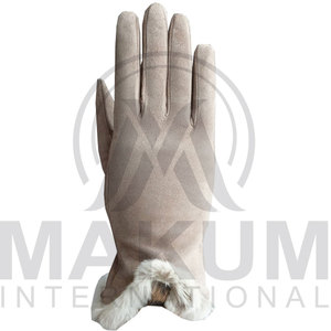 Wholesale Latest High Quality Dressing Gloves for women Leather Gloves Fashion Leather Gloves - Product Image 2