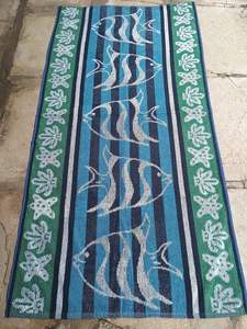 Wholesale Luxury Woven Cotton Quick Dry <b>Sports</b> Beach <b>Towels</b> Custom Printed Modern Abstract Pattern for Travel Outdoors - Product Image 5