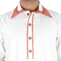 Nouvelle Collection – Robe de Soirée/Formelle Homme Élégante à Manches Longues, Coupe Droite, Qualité Supérieure, Unie, Légère et Respirante 100% Coton