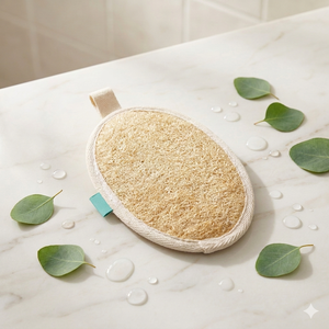 ใยบวบธรรมชาติรูปวงรี สำหรับขัดผิว ดูแลผิวกาย ผลิตจากเวียดนาม - Product Image 2