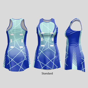Faldas de netball con estampado por transferencia, vestido de pickleball personalizado, body sublimado, fabricante OEM - Product Image 6