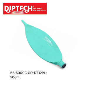 Sac d'anesthésie jetable à 2 plis de haute qualité de Malaisie, vert, sans latex, BB-500CC-GD-DT (2PL), à usage unique - Product Image 1