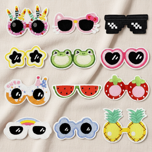 Badge brodé personnalisé DIY, petit patch en tissu, logo thermocollant ou à coudre, applique pour vêtements, sacs, casquettes, chapeaux, fabrication OEM - Product Image 5