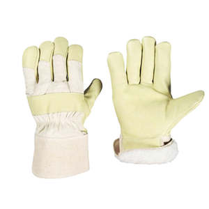 Guantes de Trabajo de Piel de Oveja de Alta Calidad, Transpirables, Antideslizantes, Suaves, para Conductor, Precio al por Mayor, Nueva Llegada - Product Image 1