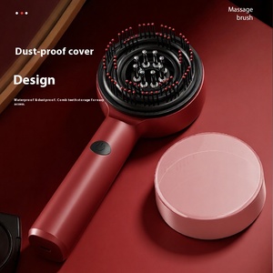 <span class=keywords><strong>Cepillo</strong></span> Masajeador de Cuero Cabelludo 3 en 1 Multifuncional con Luz Roja, Aplicador de Aceite y Batería Portátil - Directo de Fábrica - Product Image 4