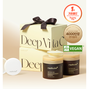 Medicube Deep Vita C Pad, 150 Unidades, Edición Limitada, Suplemento Vegano de Vitamina C de Alta Calidad, Empaquetado en Caja - Product Image 1