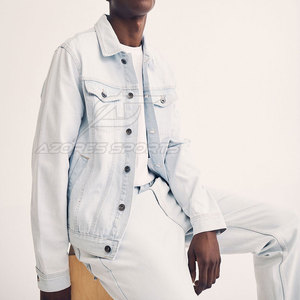 Winter Men Jeans <b>Jacket</b> Front Casual Streetwear <b>Lightweight</b> Fashion Long Sleeve Trendy Comfortable Outdoor Everyday Wear - Product Image 3