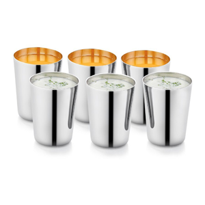 Vaisselle en acier au design minimaliste et écologique pour la salle à manger - Product Image 6