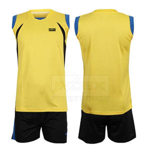 Conjunto de Camiseta de Baloncesto Amarilla para Hombre INDEX, Sin Mangas, Cuello en V, Absorbe la Humedad, Uniforme Deportivo, Unisex para Adultos, Todas las Temporadas - Product Image 1