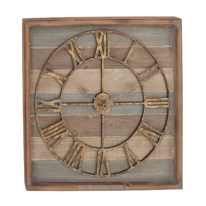 Stylish Nordic Retro Antique Roman Numerals Home Decorative <b>Silent</b> Movement <b>Wall</b> <b>Clocks</b> Silver Color Living Room <b>Wall</b> <b>Clock</b> - Product Image 3