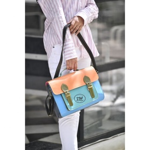 LW Design Casual Unisex Messenger Bag Genuine Leather <b>Small</b> Cross-Body Shoulder <b>Handbag</b> 2 Colors for Unisex - Product Image 4